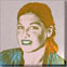 Fa&ccedil;on de l'artiste Andy Warhol